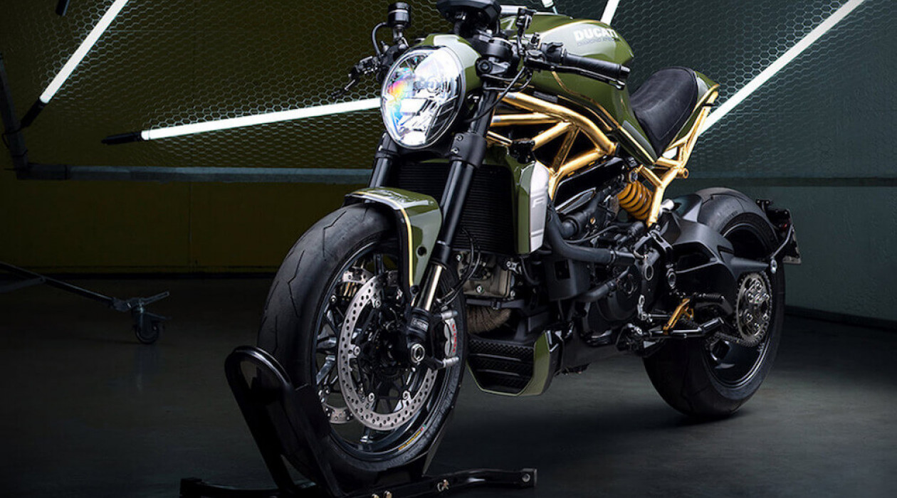 Diamond Atelier: кастом Ducati Monster 1200R 1