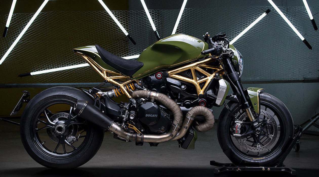 Diamond Atelier: кастом Ducati Monster 1200R 2