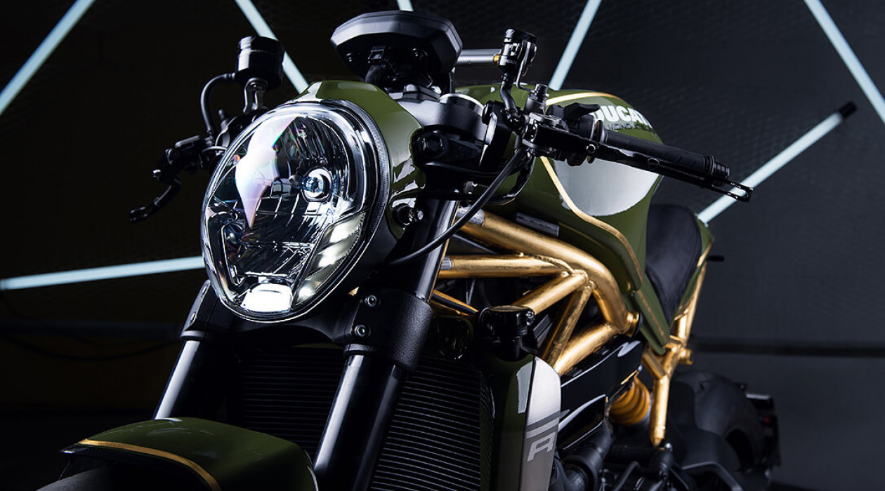 Diamond Atelier: кастом Ducati Monster 1200R 3