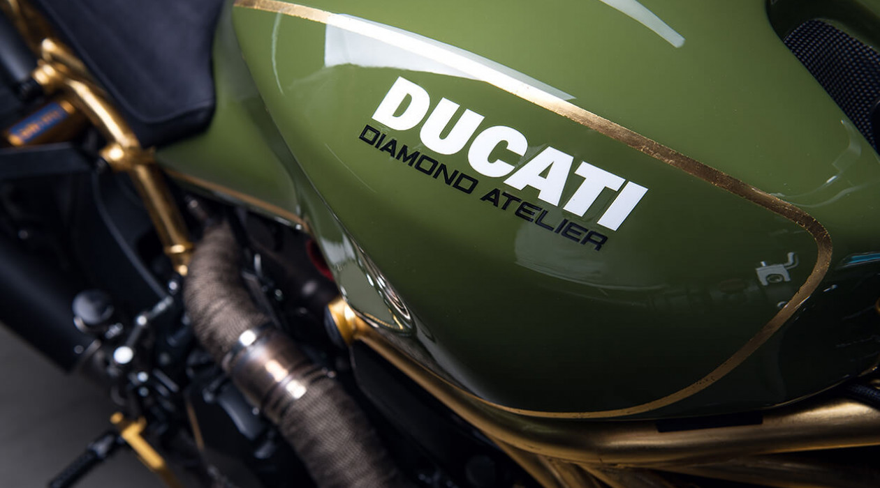 Diamond Atelier: кастом Ducati Monster 1200R 4